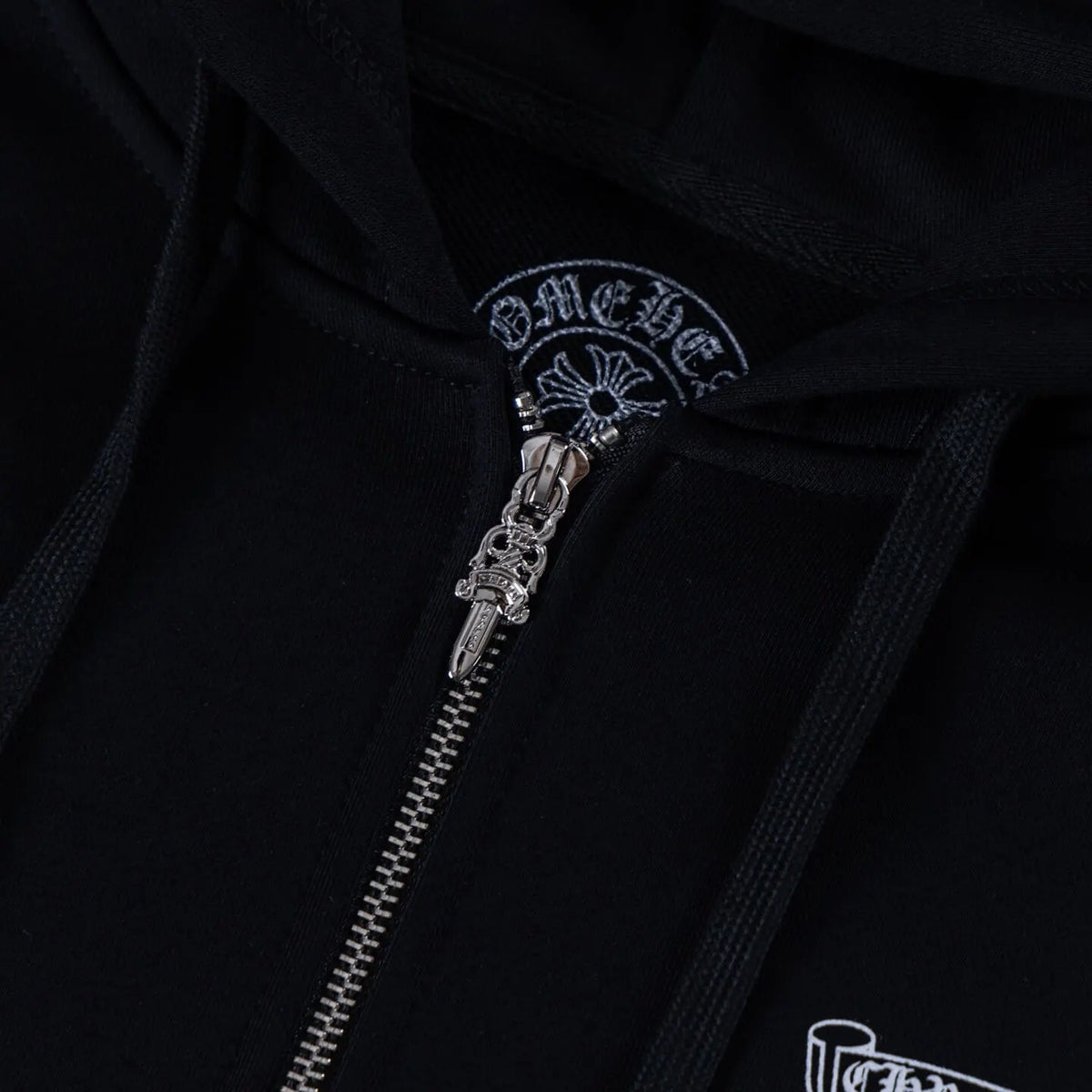 New Scroll Sanskrit Zip-Up Jacket