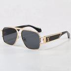 Classic Aviator Square Sunglasses