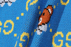 Bear Cartoon Jacquard Sweater