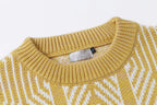 Geometric Jacquard Sweater