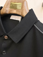 3D Letter Polo Shirt