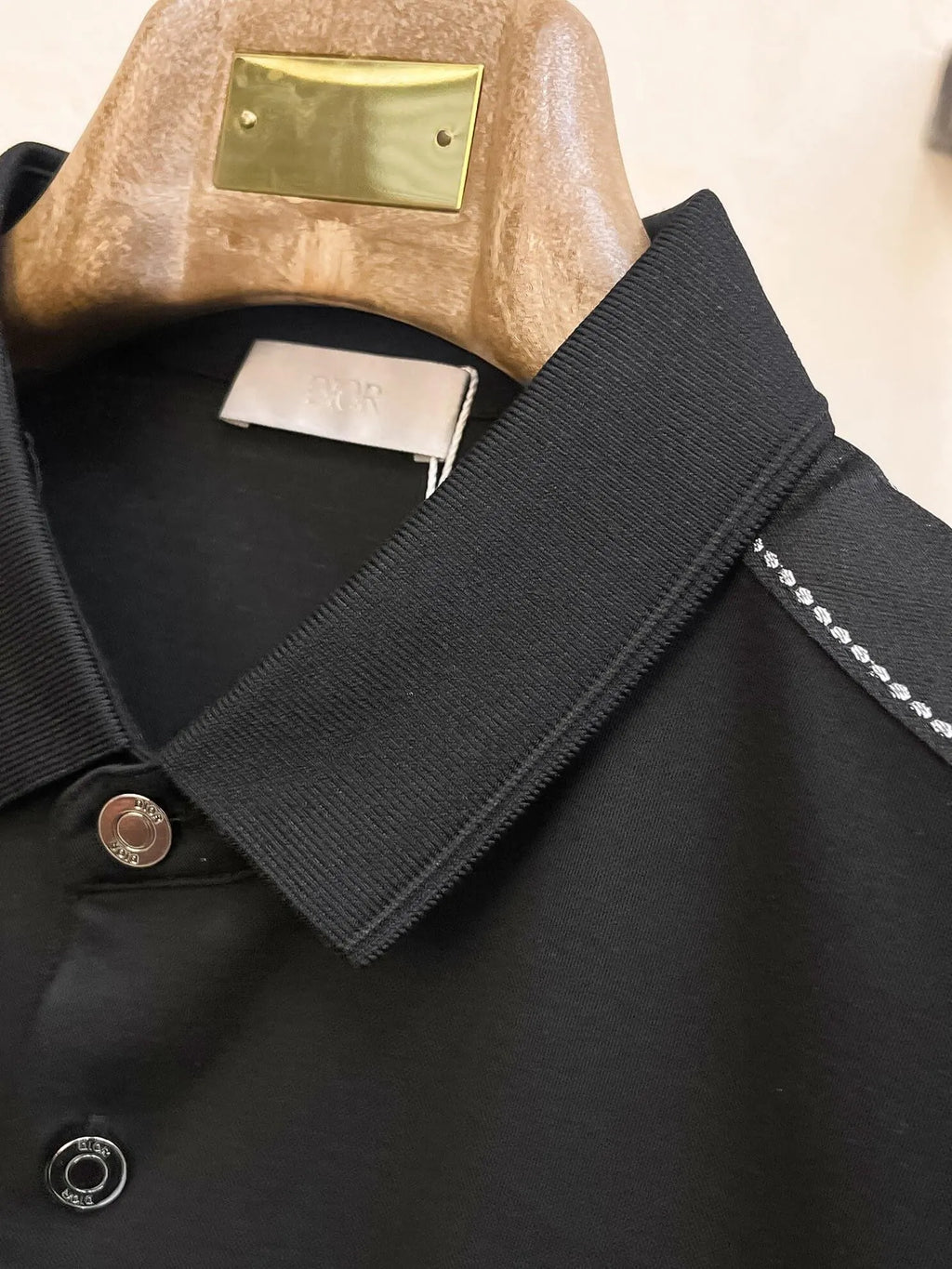 3D Letter Polo Shirt