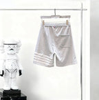 Stripe Detail Drawstring Shorts