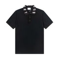 Neckline Letters Polo Shirt