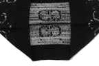 Vintage Jacquard Crew Neck Knit Sweater