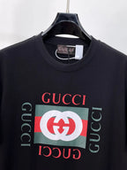 Classic Web Stripe Crew Neck T‑Shirt