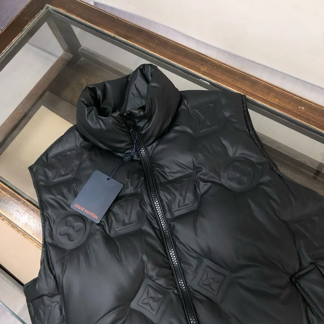 Carved Letter Down Jacket