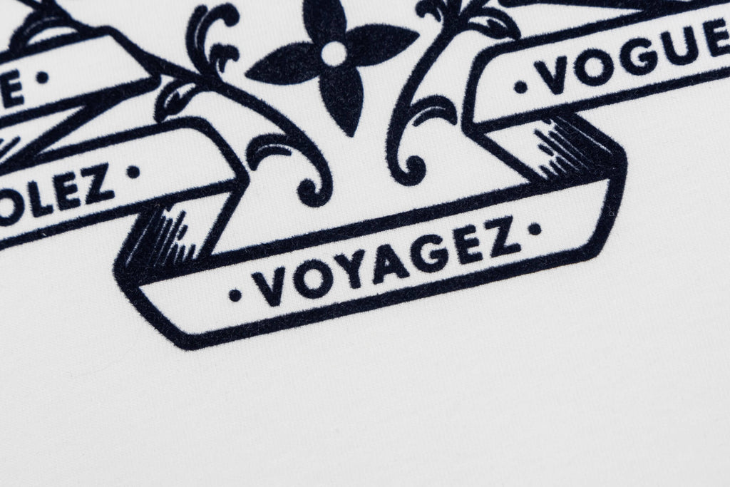 Crown Flock Print T-Shirt