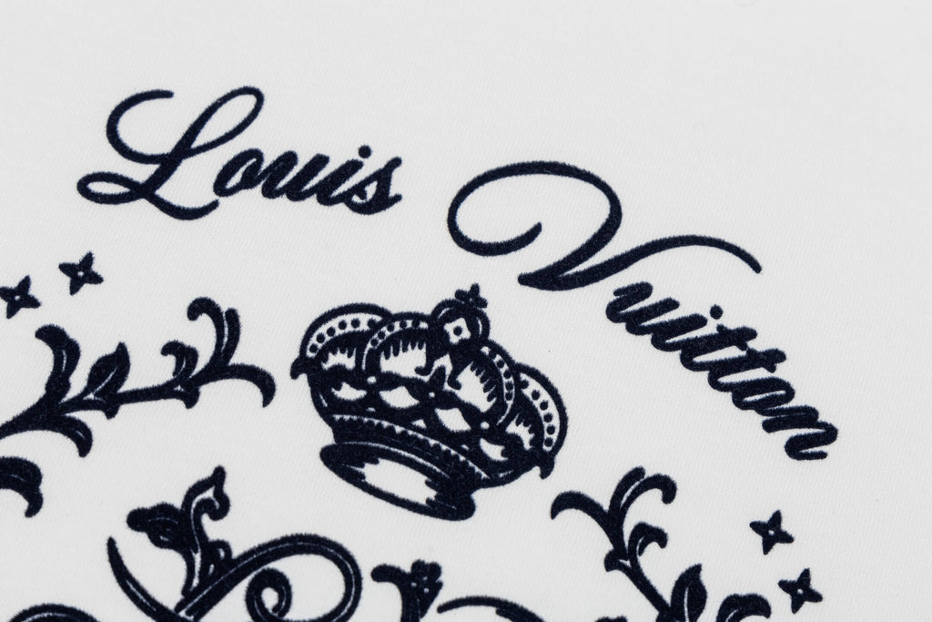 Crown Flock Print T-Shirt