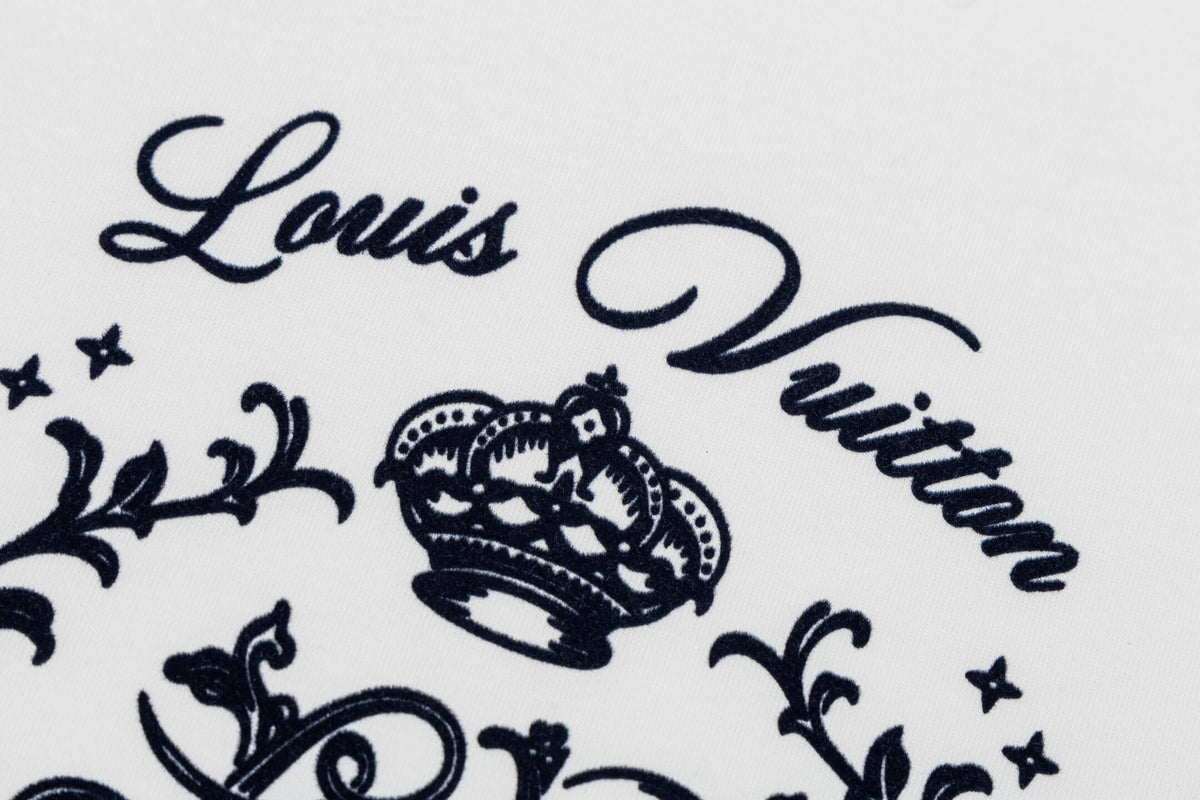Crown Flock Print T-Shirt