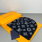 All-Over Print Wool Knit Beanie