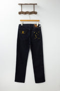 Classic Pocket‑Embroidered Jeans