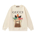 Cute Kitten Print Sweatshirt