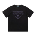 Wavy Triangle Print T Shirt
