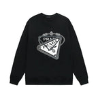 Overlapping Print Print Sweatshirt