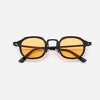 Geometric Thick‑Rim Sunglasses