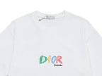 Colorful Graffiti Letter Print T-Shirt