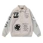 Towel Embroidered Varsity Jacket