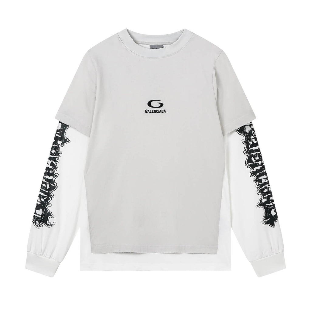 Mock Layer Design Sweatshirt