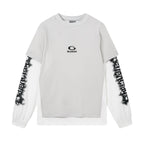 Mock Layer Design Sweatshirt