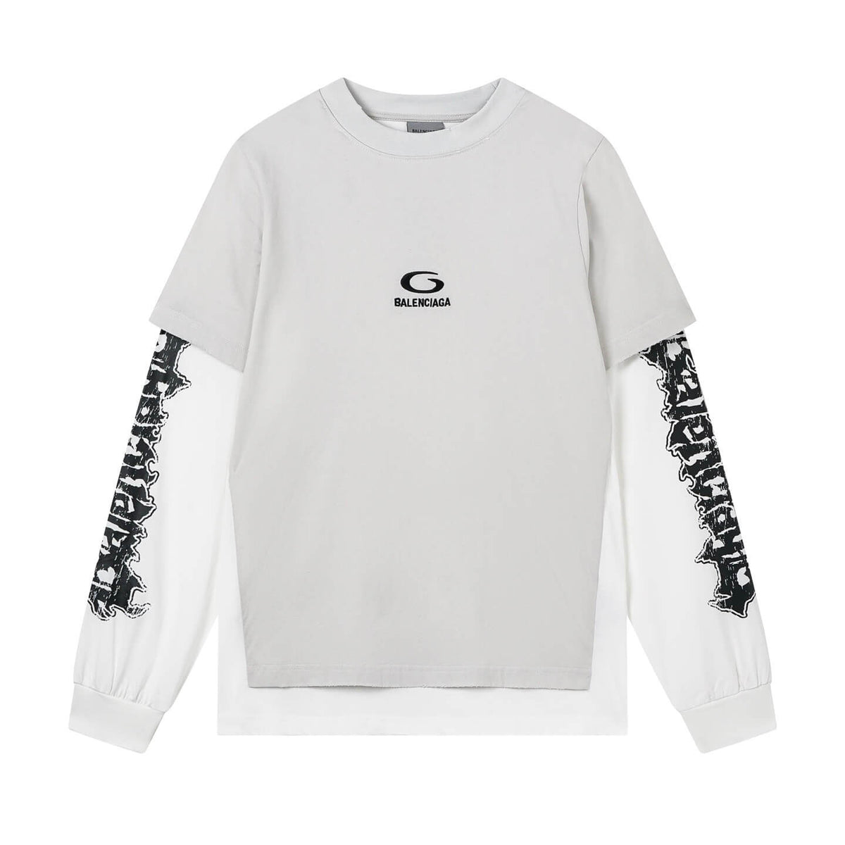 Mock Layer Design Sweatshirt