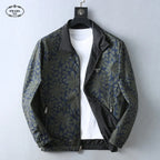 Floral Print Reversible Collared Jacket &Hooded Jacket