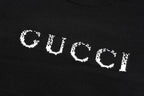 Front Letter Crewneck Knit Sweater