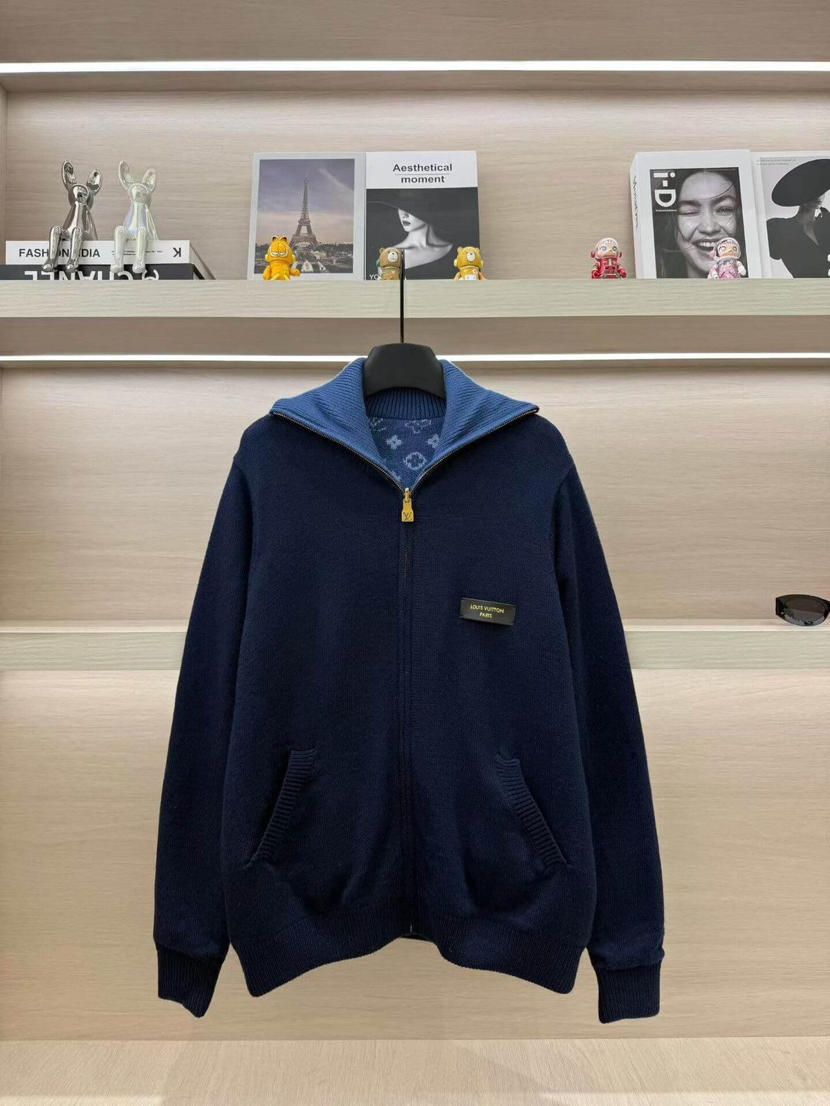 Reversible Jacquard Jacket