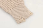 Distressed Crewneck Sweater
