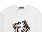 Creative Double F Print T-Shirt