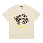 Creative Double F Print T-Shirt
