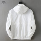 Triangle Lightweight Casual Hooded Jacket