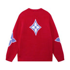 Partial Motif Sweater