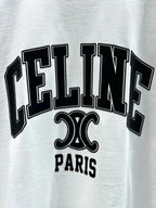 Classic Letter Print T Shirt