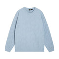 Tone‑on‑Tone Jacquard Sweater