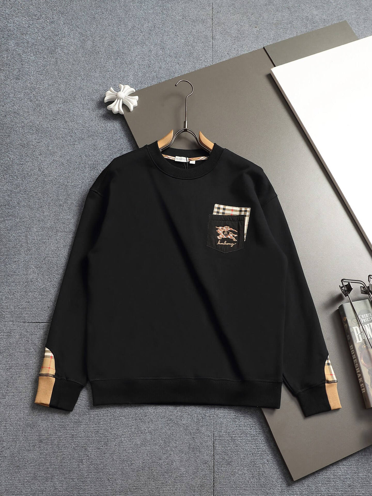 Knight Horse Applique Sweatshirt