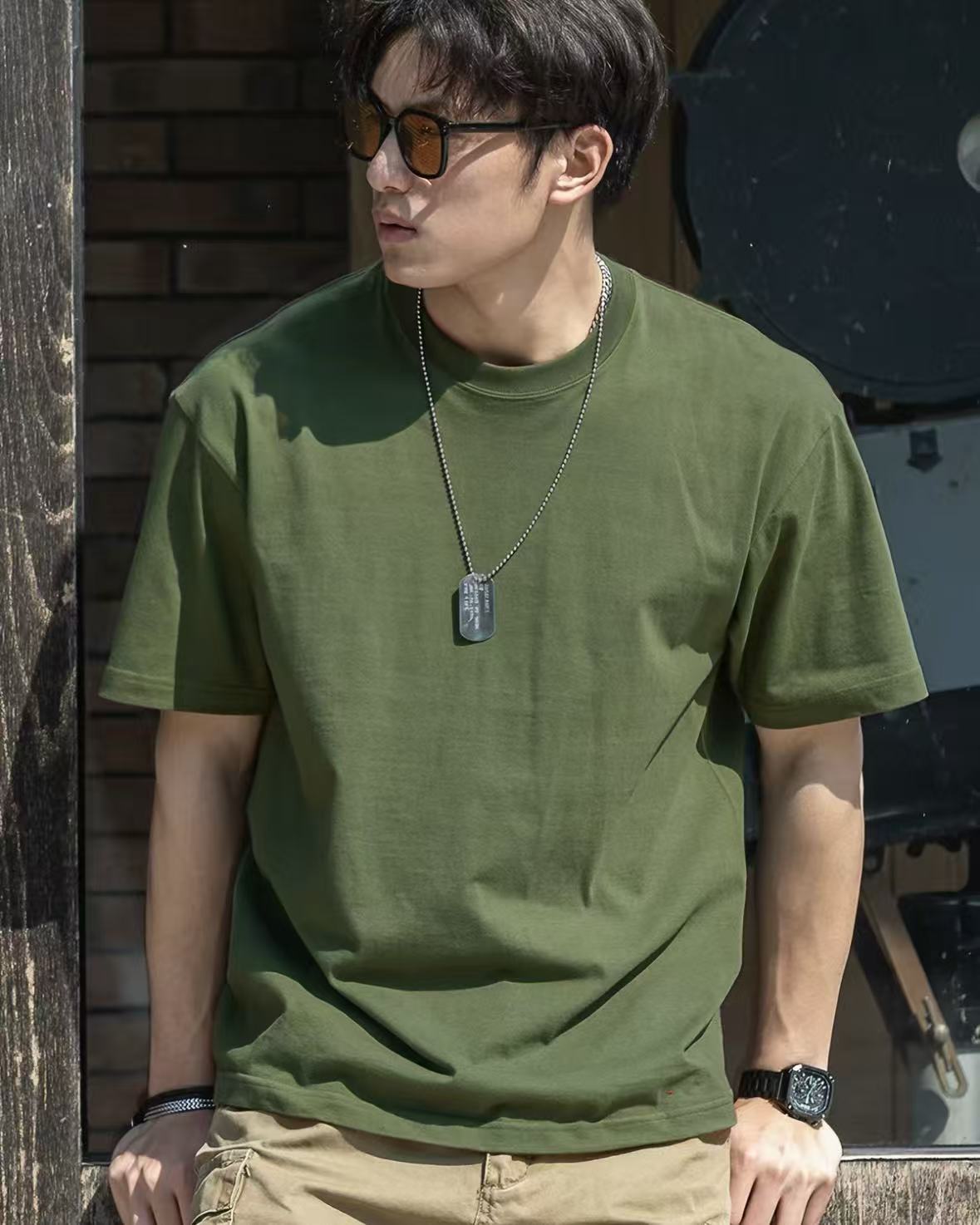 Simple Plain Summer T‑Shirt