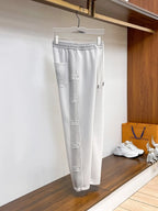 Side Multi‑Patch Decorated Straight Pants