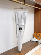Badge Patch Multi‑Seam Cargo sweatpants
