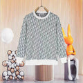 All-Over Jacquard Sweatshirt