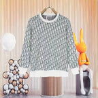 All-Over Jacquard Sweatshirt