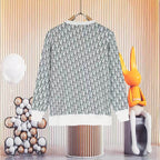 All-Over Jacquard Sweatshirt