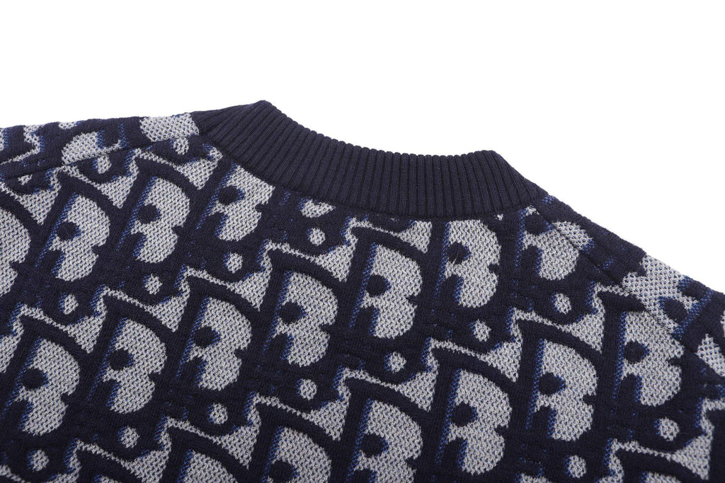 All-Over Jacquard Sweatshirt