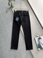 Patch Straight Jeans