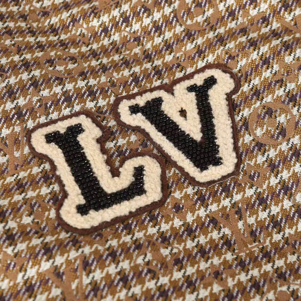 Houndstooth Monogram Jacket