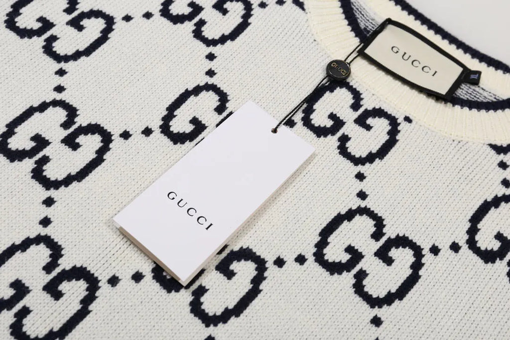 All‑Over Monogram Sweater