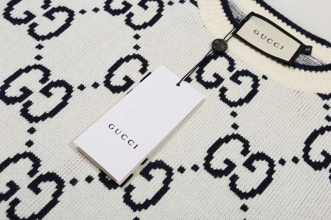 All‑Over Monogram Sweater