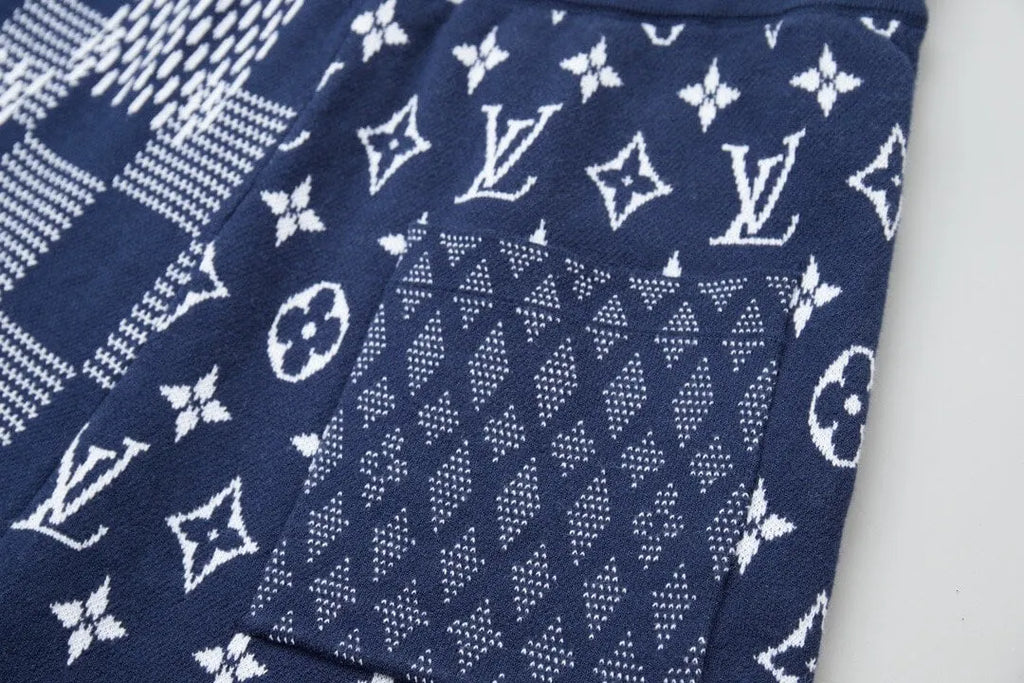 Jacquard Knit Shorts