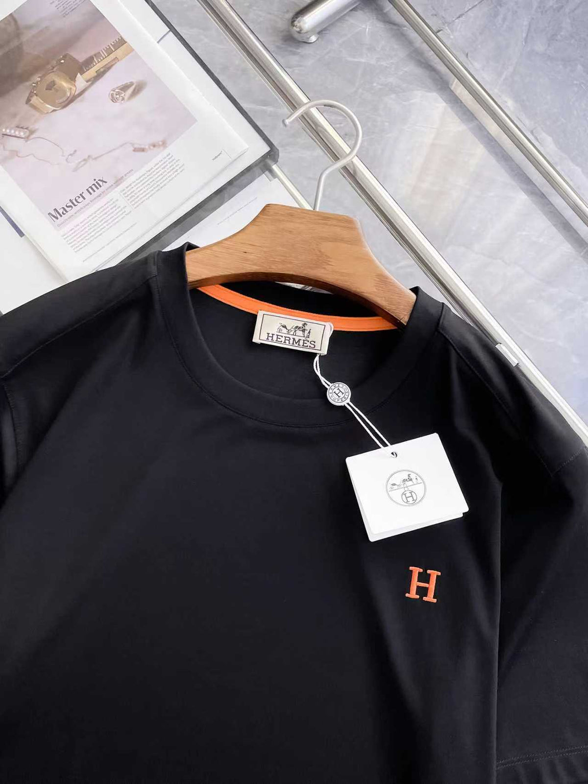 2026 New Embroidered Letter T SHIRT