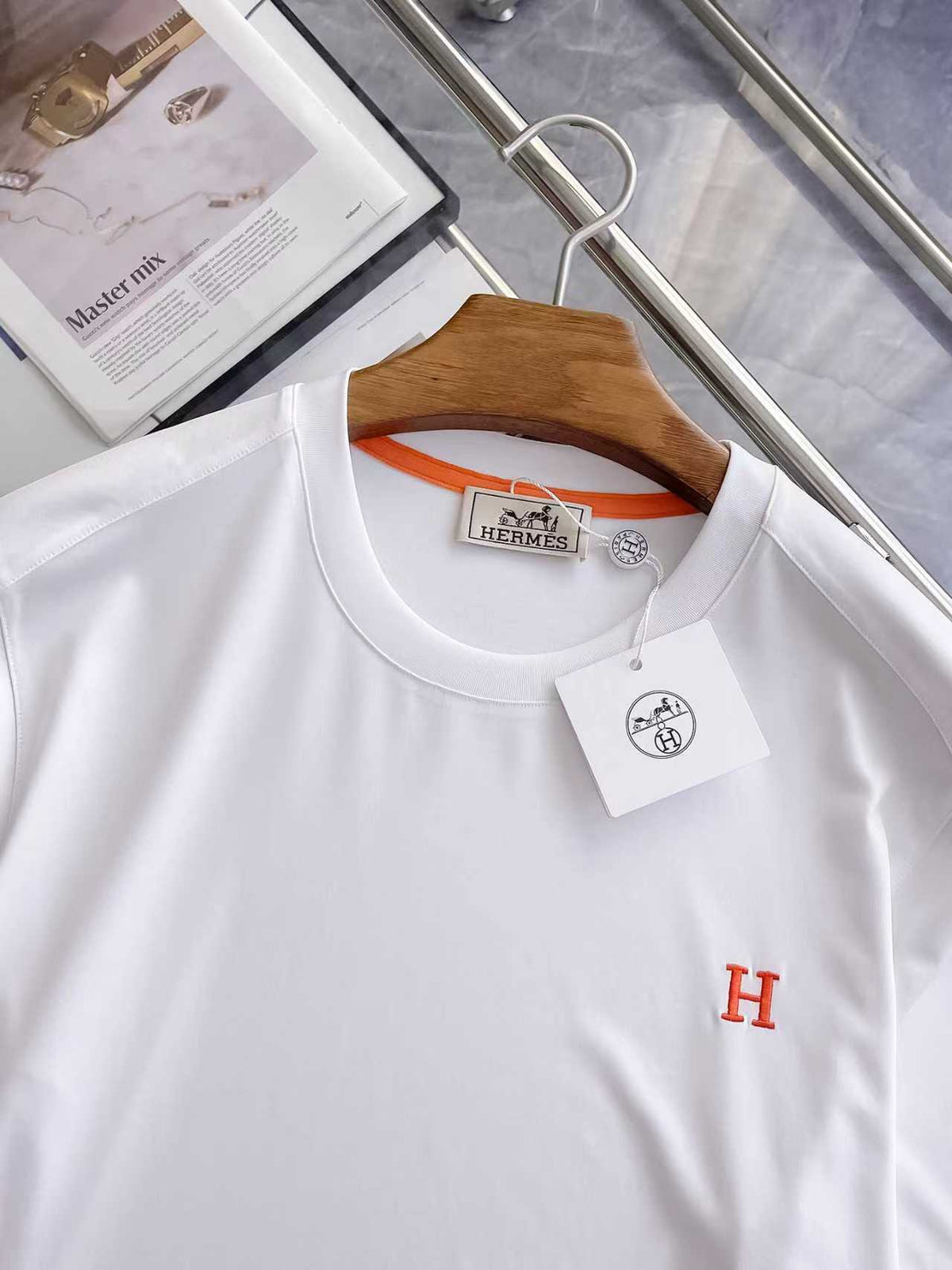 2026 New Embroidered Letter T SHIRT